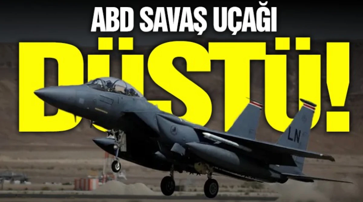 1 ABD Savaş Jeti Daha D&uuml;ş&uuml;r&uuml;ld&uuml;