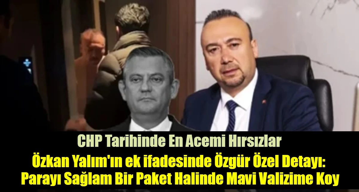 102 Yıllık CHP Tarihinde En Acemi Hırsızlar