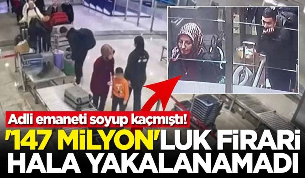147 milyon'luk firari hala yakalanamadı