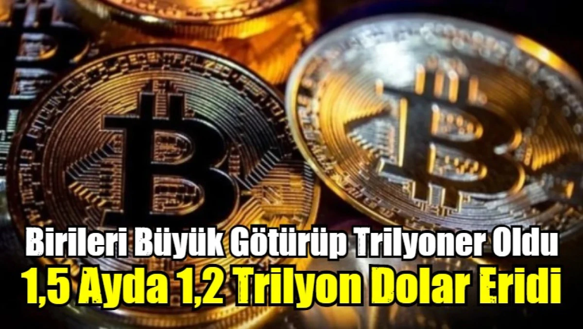 1,5 ayda 1,2 trilyon dolar eridi