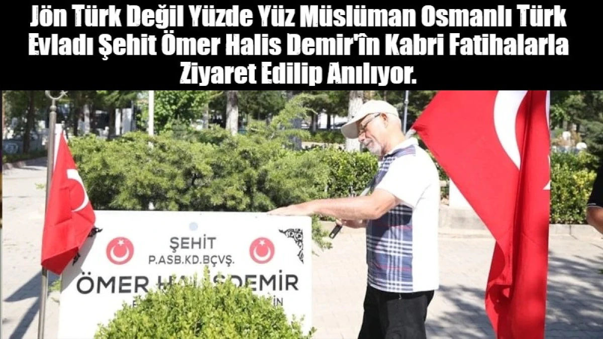 15 Temmuz kahramanı şehit &Ouml;mer Halisdemir'in kabrinde yoğunluk yaşanıyor