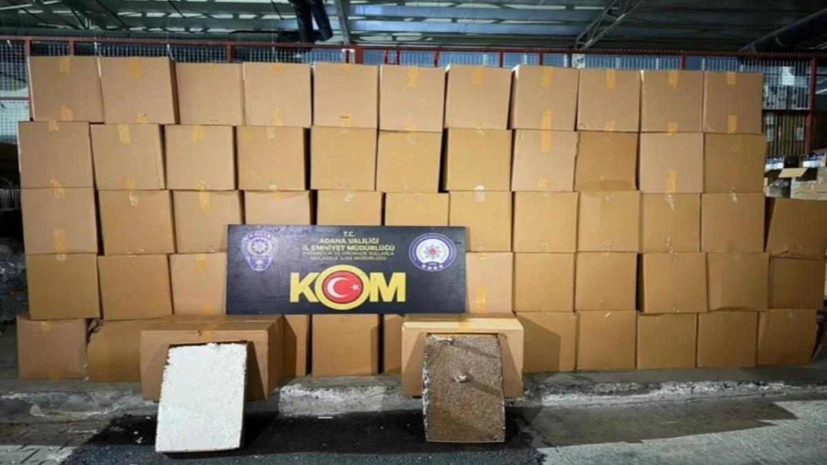23 Milyon TL Değerinde Ka&ccedil;ak Sigara Ele Ge&ccedil;irildi