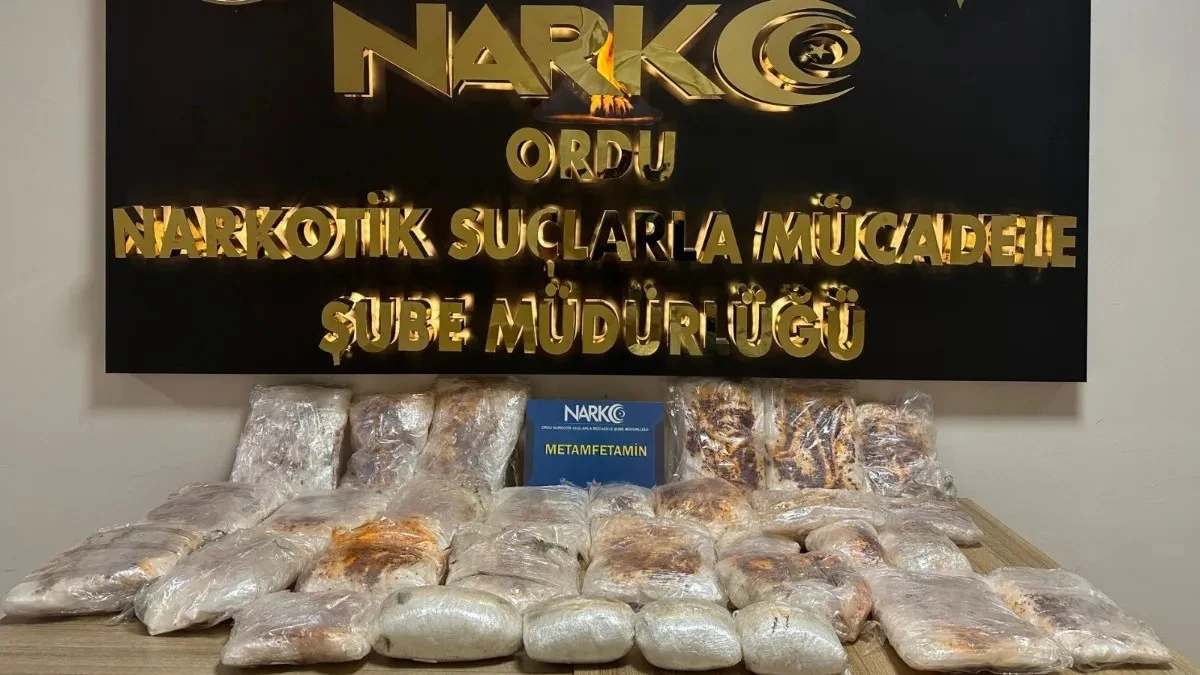  25 Kilo Metamfetamin Ele Geçirildi
