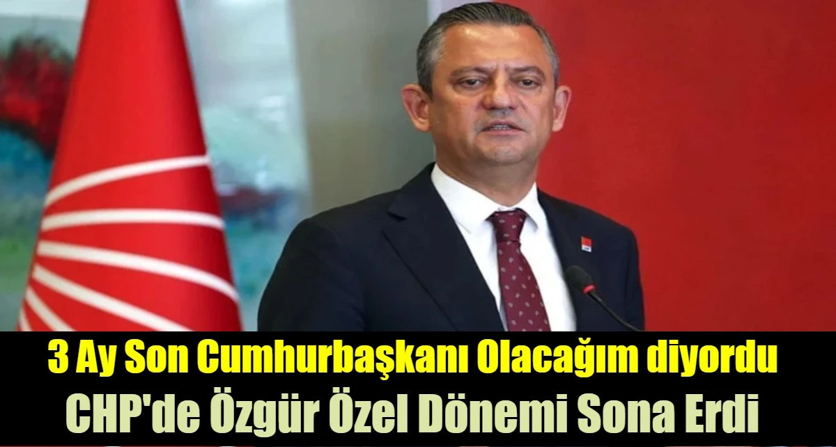 3 Ay Son Cumhurbaşkanı Olacağım diyordu