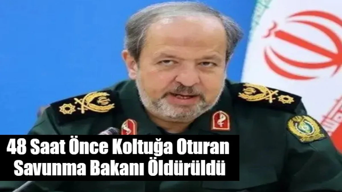  48 Saat &Ouml;nce Koltuğa Oturan  Savunma Bakanı &Ouml;ld&uuml;r&uuml;ld&uuml;