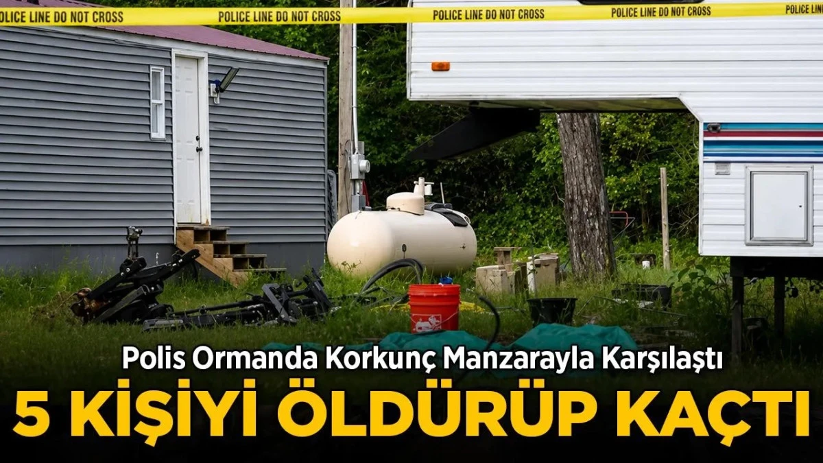 5 Kişiyi &Ouml;ld&uuml;ren Saldırgan Ormanda &Ouml;l&uuml; Bulundu