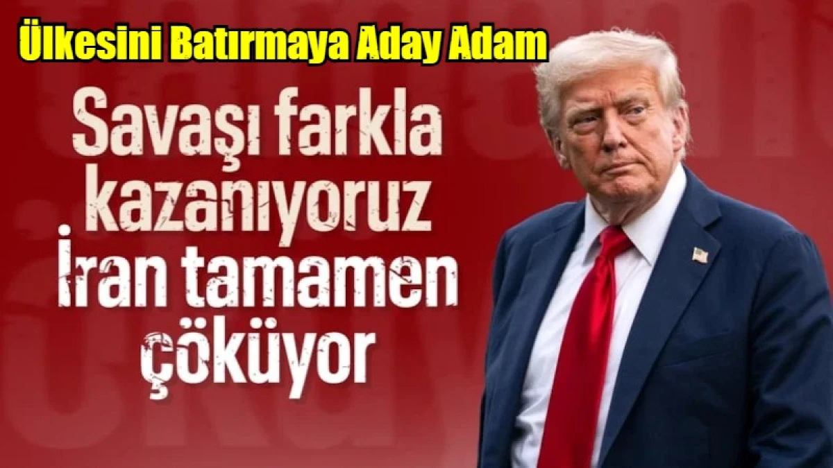 ABD Başkanı Trump: Abluka İran'ı tamamen &ccedil;&ouml;kertiyor