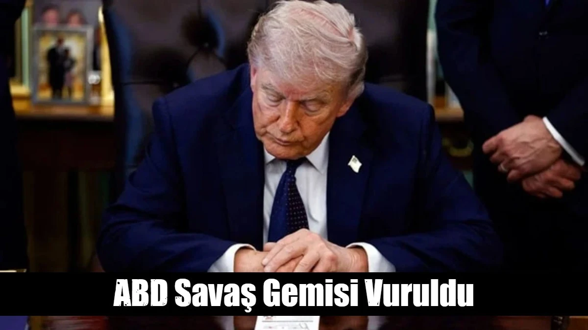 ABD Savaş Gemisi Vuruldu