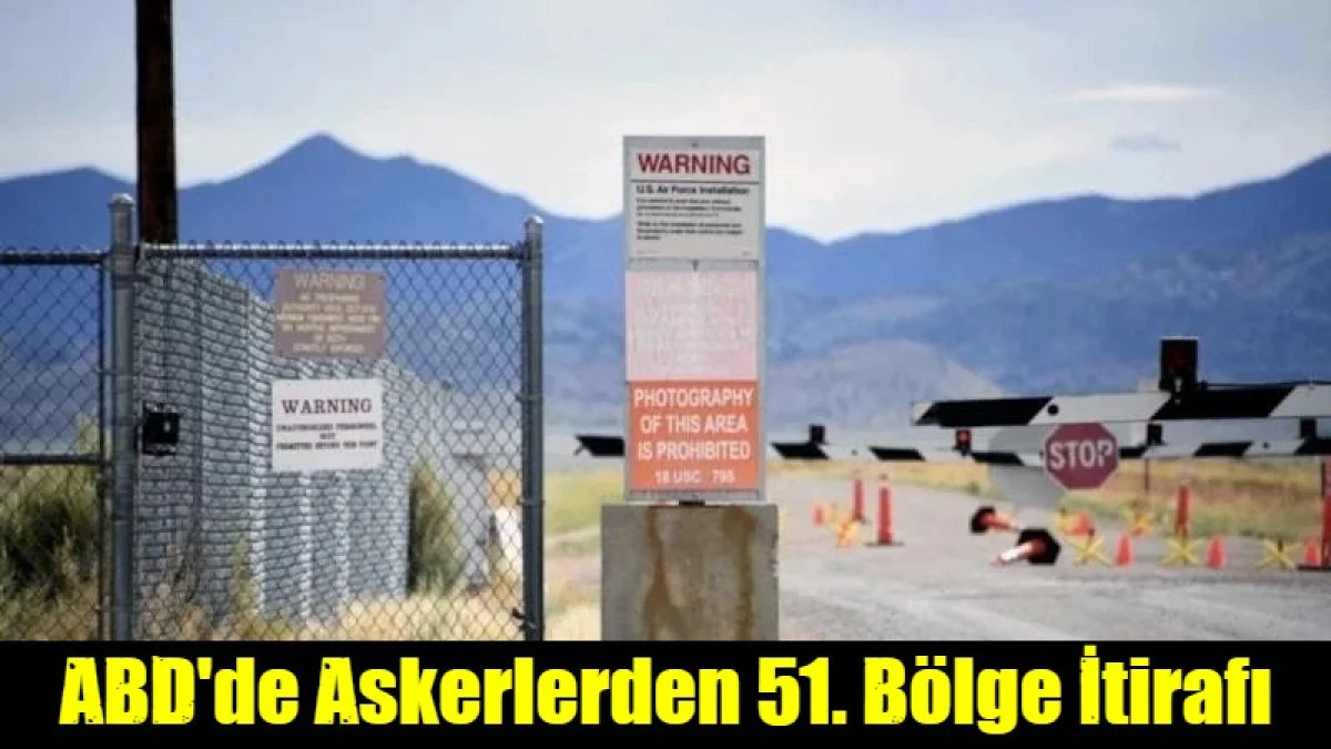ABD'de Askerlerden 51. B&ouml;lge İtirafı
