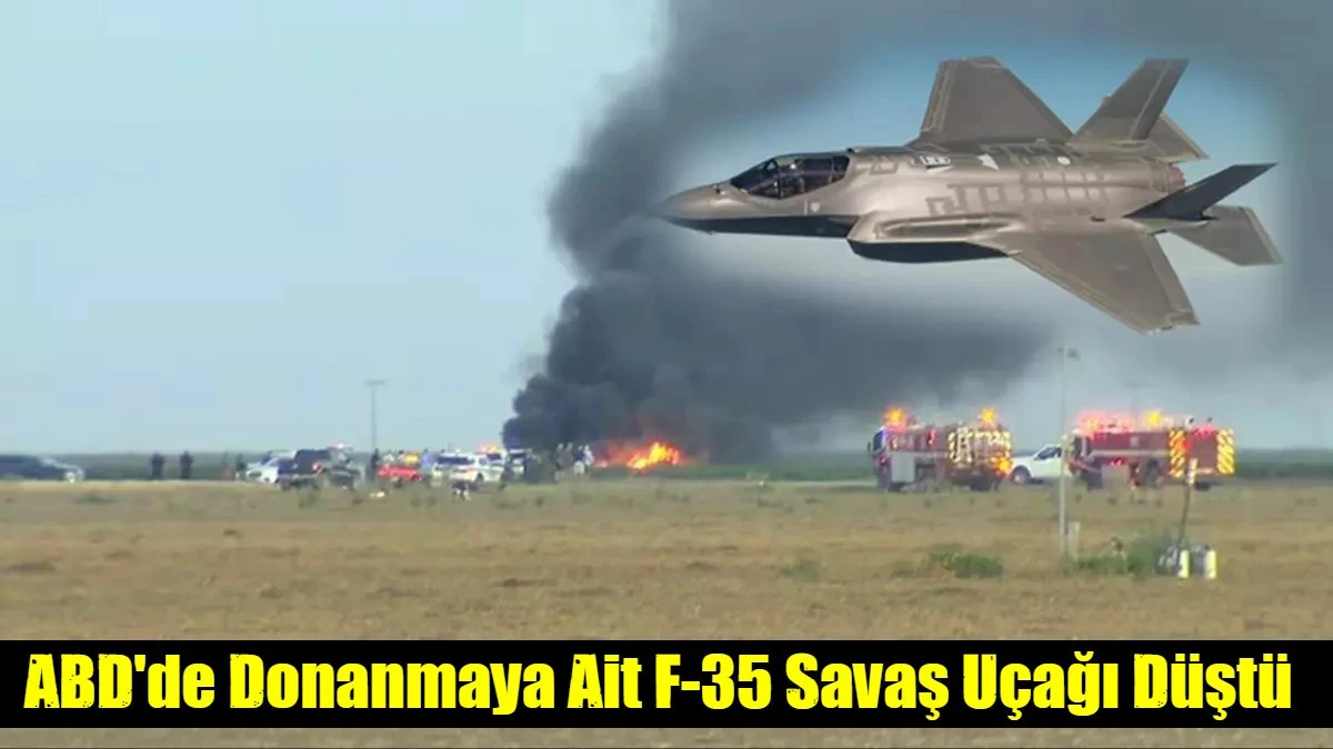 ABD'de Donanmaya Ait F-35 Savaş Uçağı Düştü