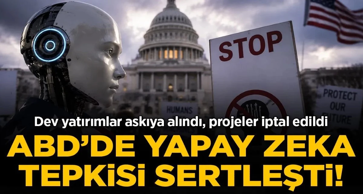 ABD&rsquo;de yapay zeka tepkisi sertleşti!