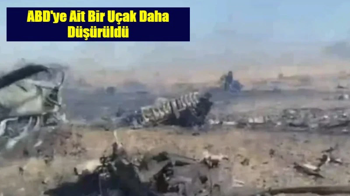 ABD'ye ait bir u&ccedil;ak daha d&uuml;ş&uuml;r&uuml;ld&uuml;