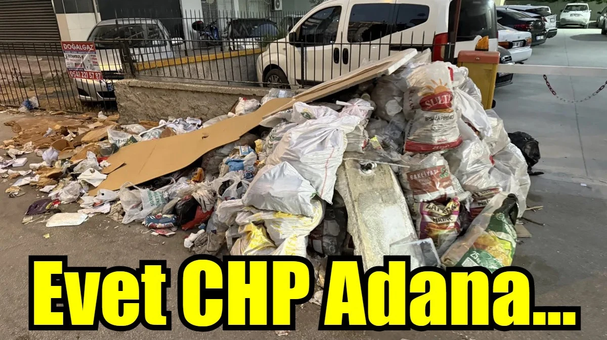 Adana'da sokakta biriken çöpler vatandaşların tepkisini çekiyor