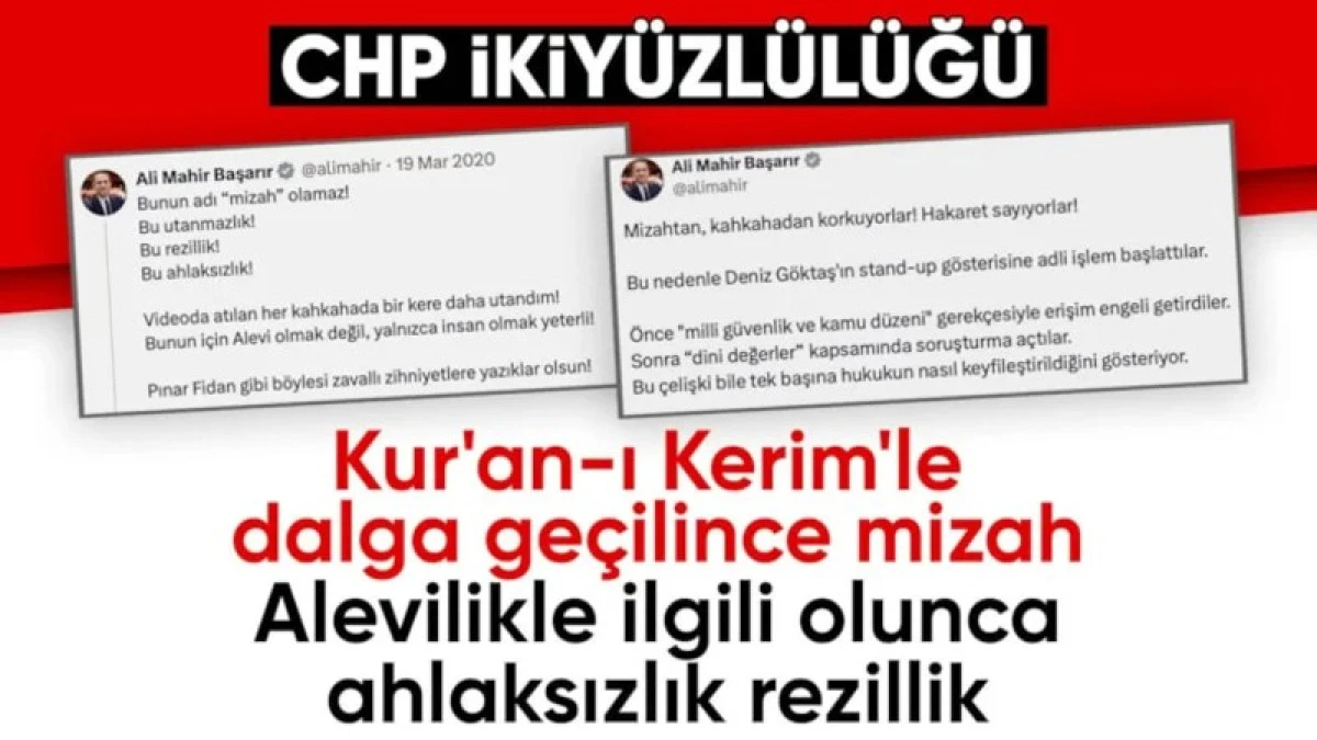 Ali Mahir Başarır'ın iki 'mizah' g&ouml;sterisi hakkında farklı tepkileri