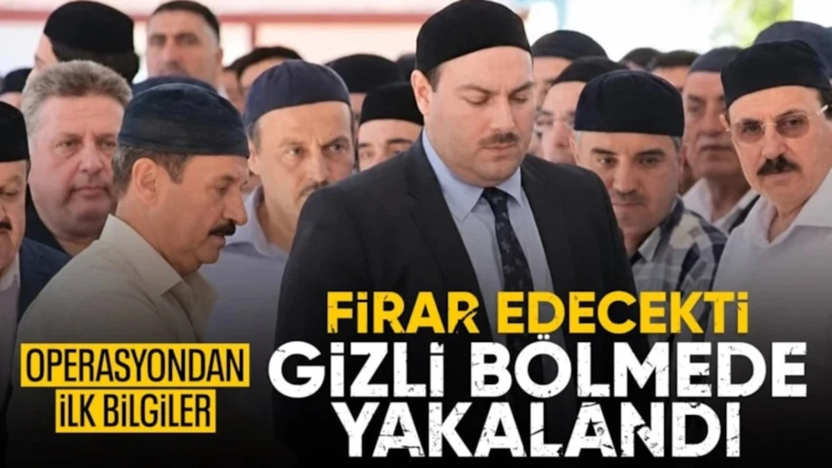 Alihan Kuriş'in Ka&ccedil;ış Planı Tutmadı: Gizli B&ouml;lmede Yakalandı