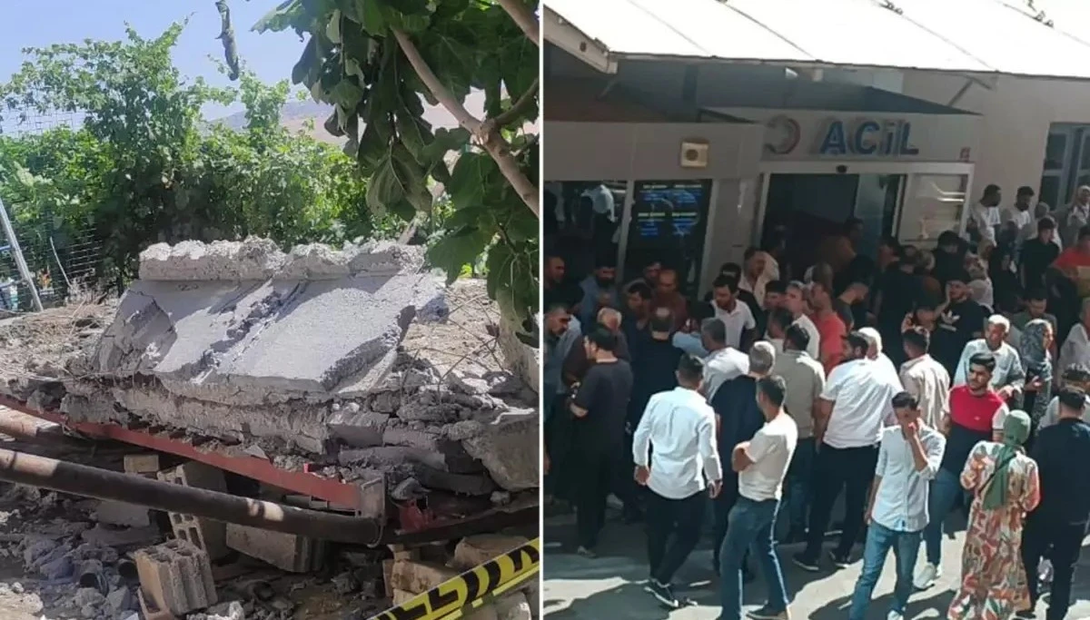 Altında Oturdukları Balkon Üzerlerine Yıkıldı: 3 Ölü 6 Ağır Yaralı Var