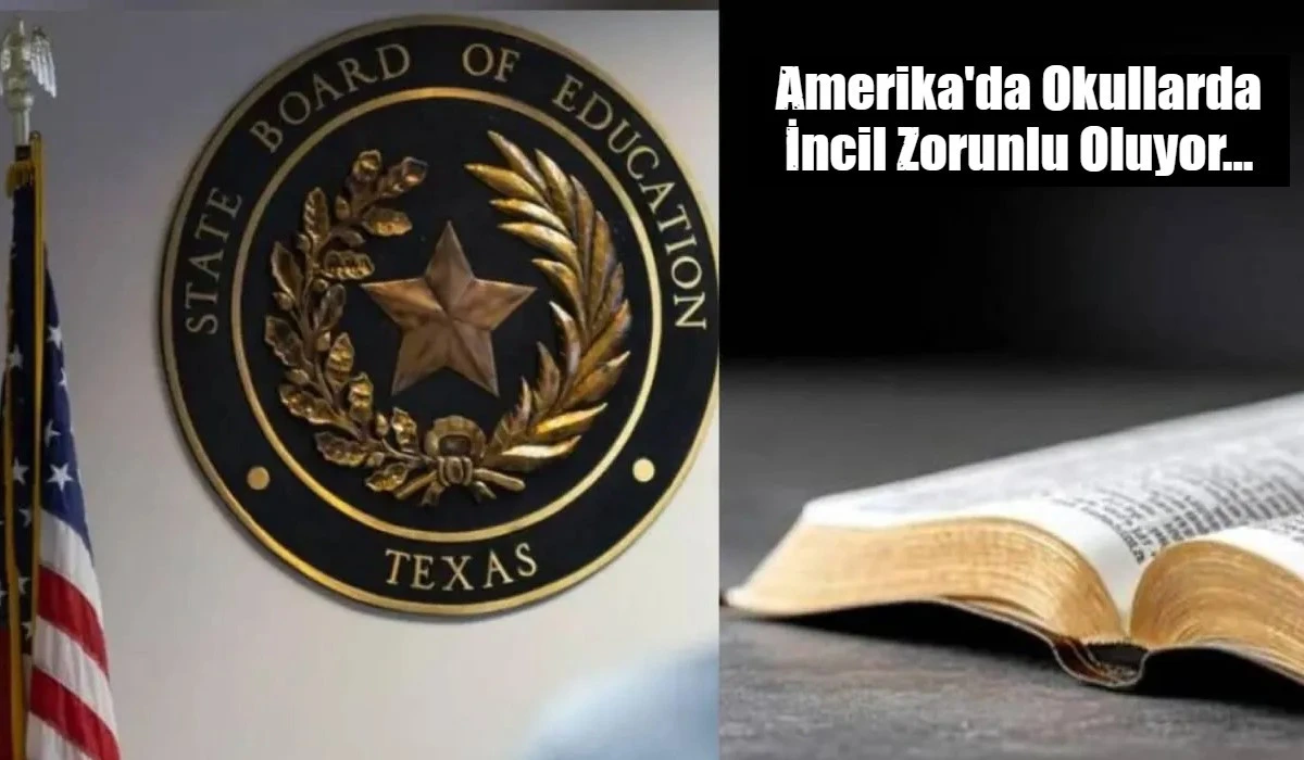 Amerika'da Okullarda İncil Zorunlu Oluyor...