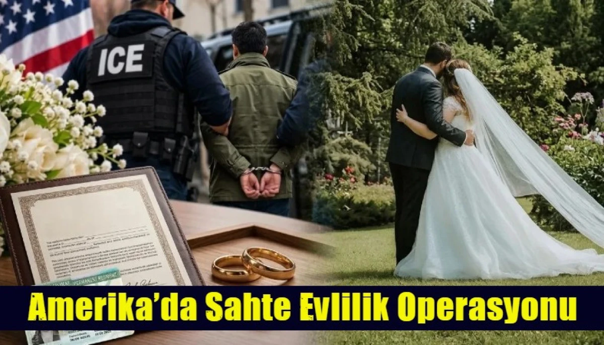 Amerika&rsquo;da Sahte Evlilik Operasyonu