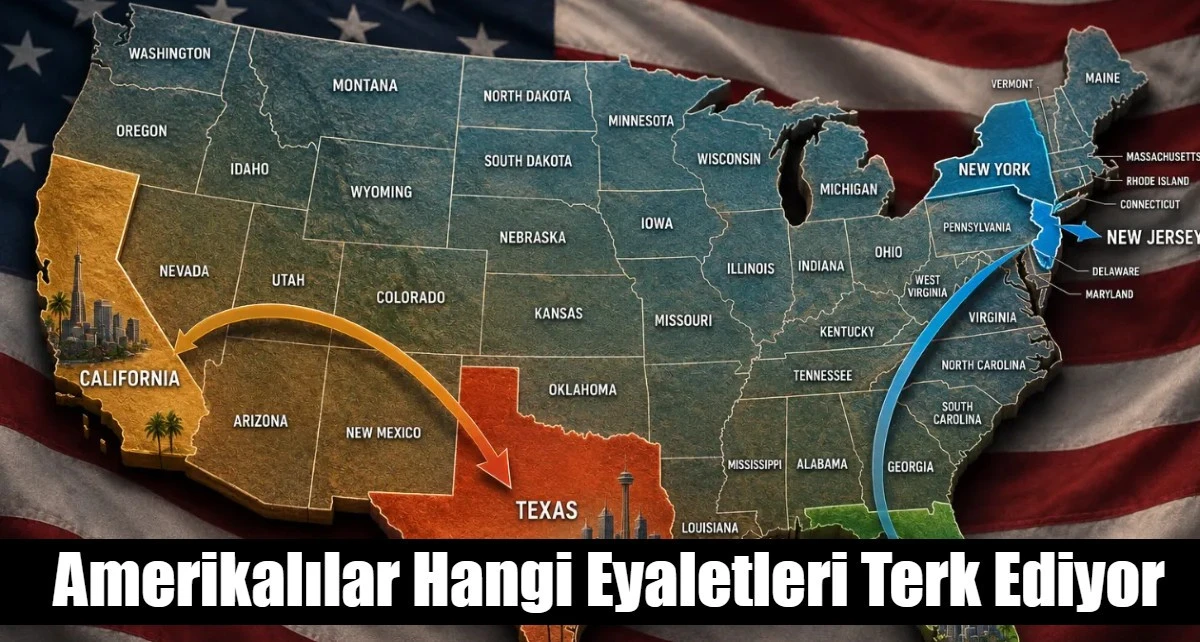 Amerikalılar Hangi Eyaletleri Terk Ediyor