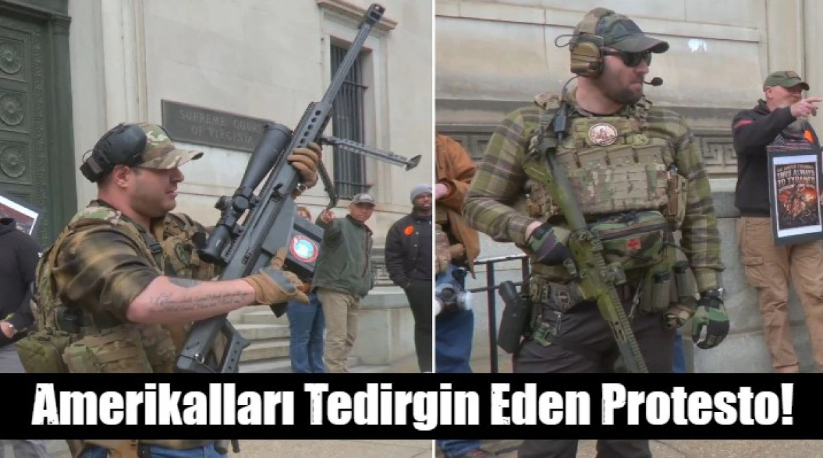 Amerikalları Tedirgin Eden Protesto!