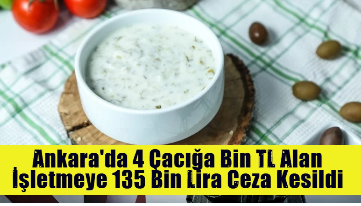 Ankara'da 4 &Ccedil;acığa Bin TL Alan İşletmeye 135 Bin Lira Ceza Kesildi