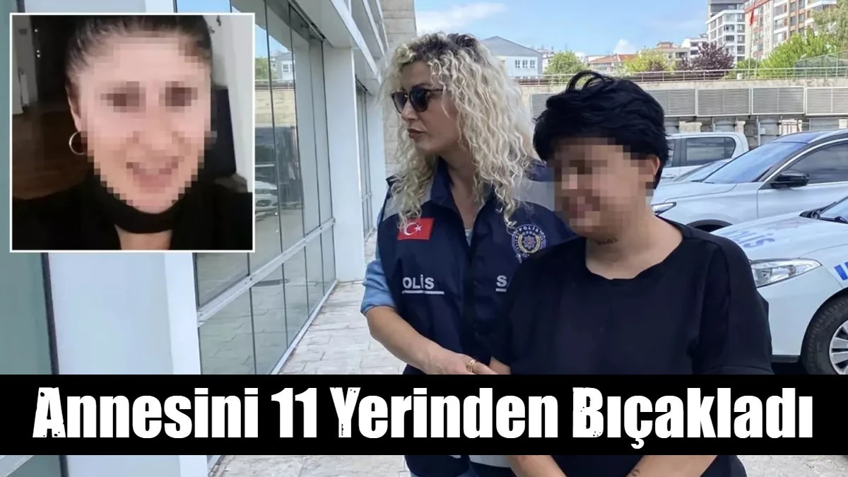 Annesini 11 Yerinden Bıçakladı