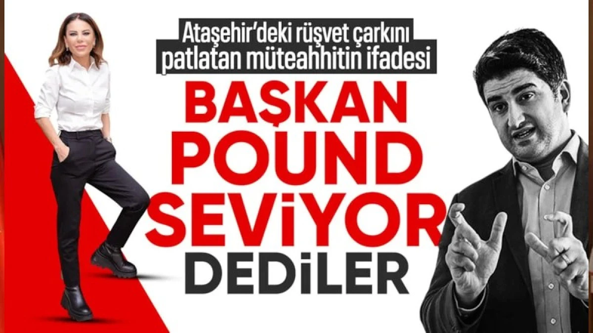 Ataşehir Belediyesi&rsquo;ne r&uuml;şvet operasyonu: Başkan pound seviyor
