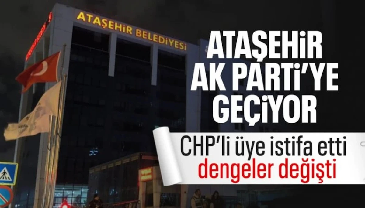 Ataşehir'de CHP'li Meclis &Uuml;yesi partisinden istifa etti