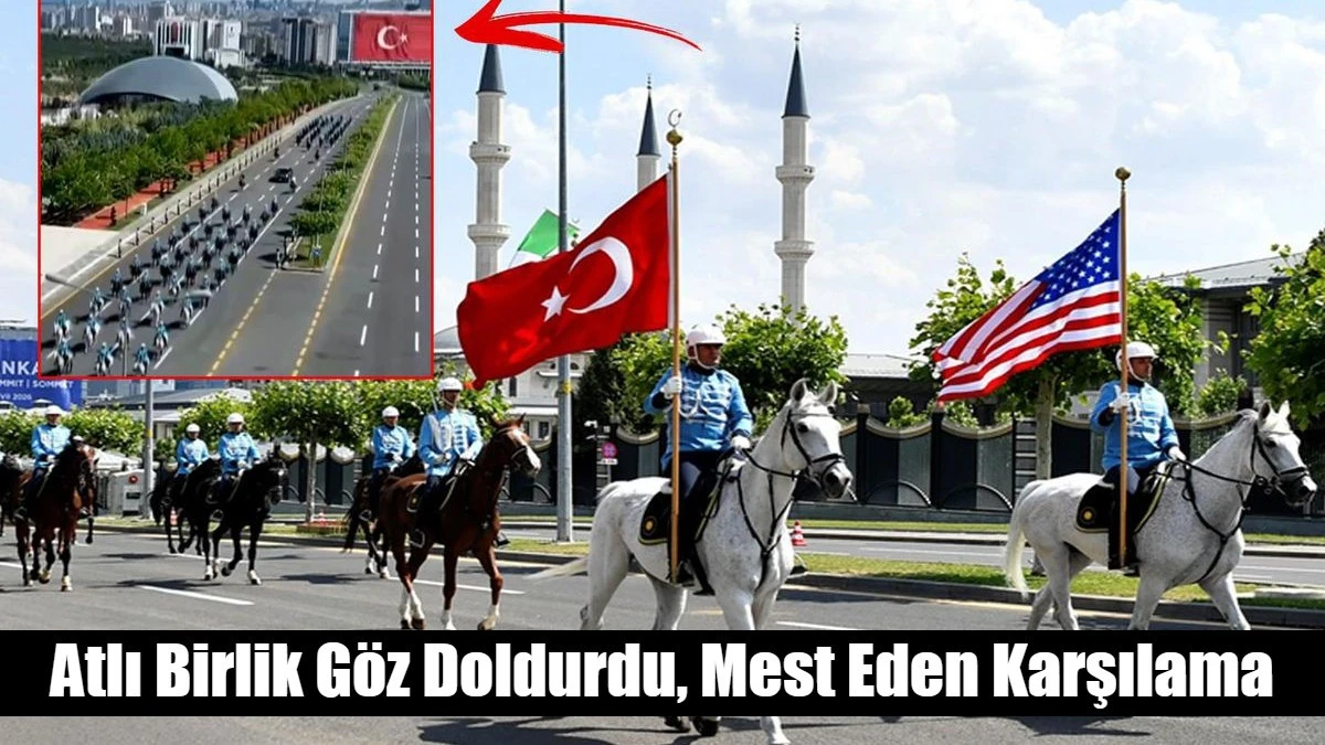 Atlı Birlik G&ouml;z Doldurdu, Mest Eden Karşılama