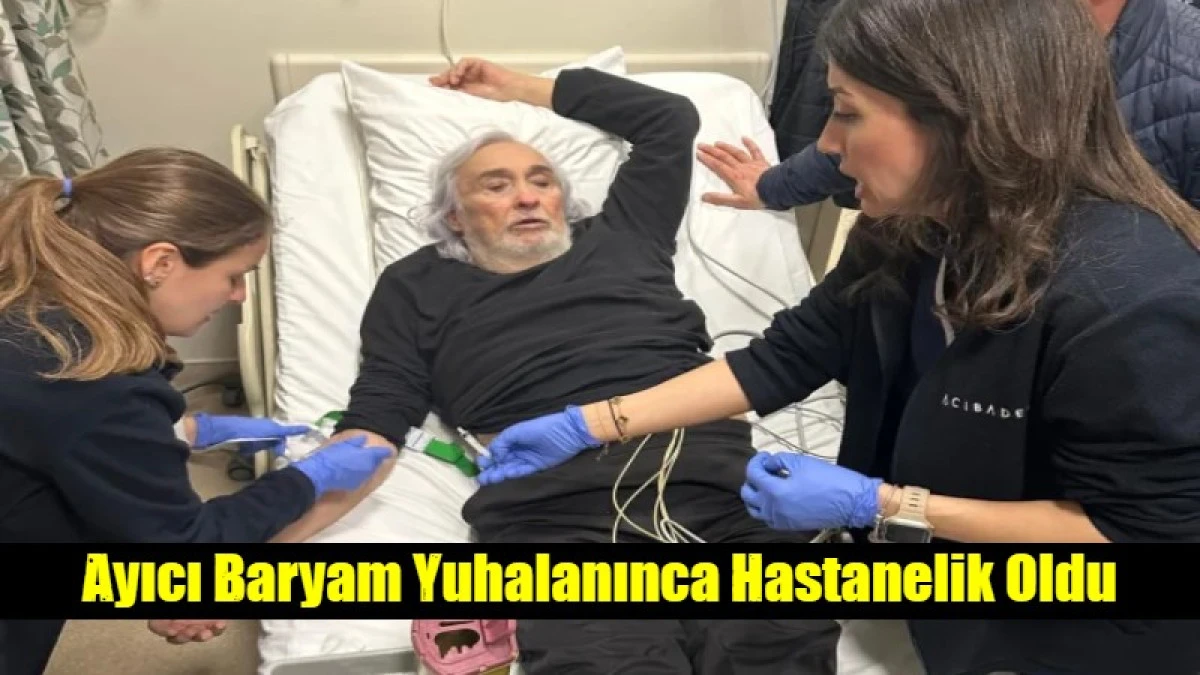 Ayıcı Baryam Yuhalanınca Hastanelik Oldu