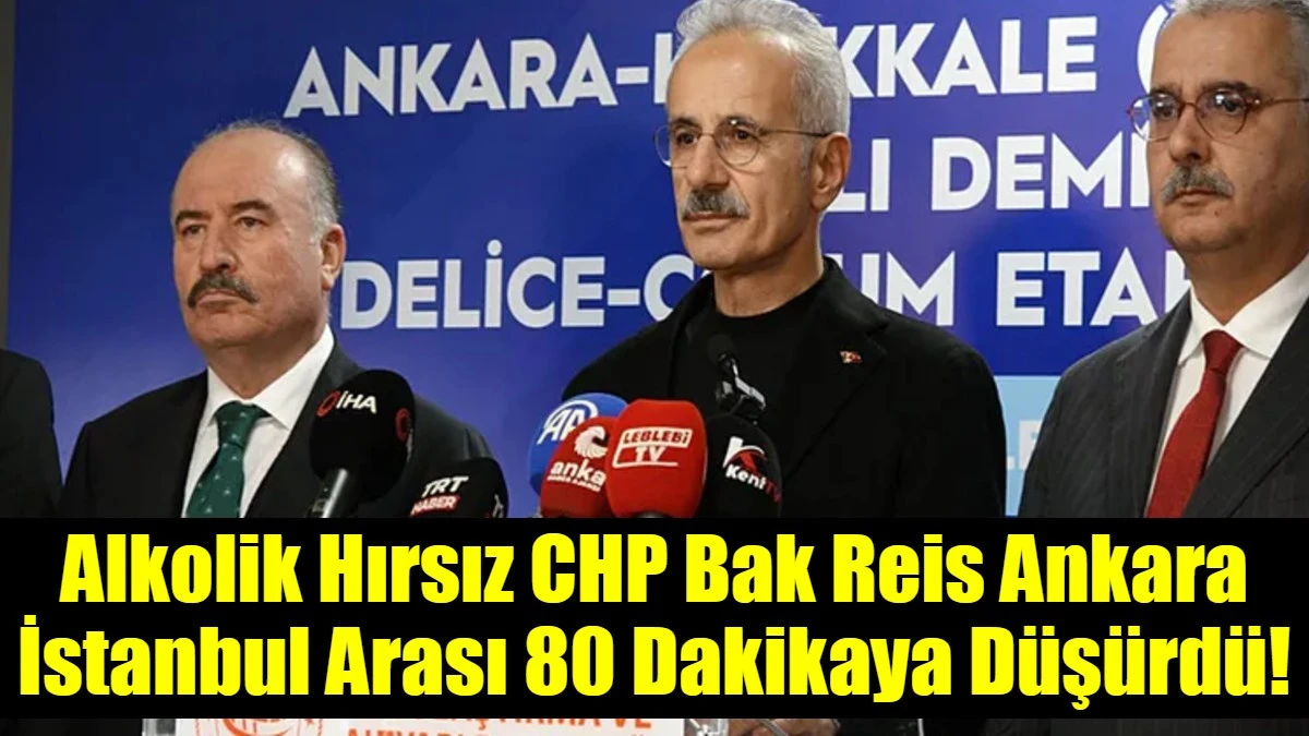 Bakan Uraloğlu&rsquo;ndan &ldquo;S&uuml;per Hızlı Tren&rdquo; m&uuml;jdesi: Ankara İstanbul arası 80 dakikaya d&uuml;ş&uuml;yor!