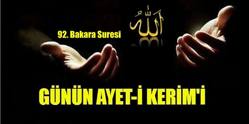 92. Bakara - Sığır Suresi