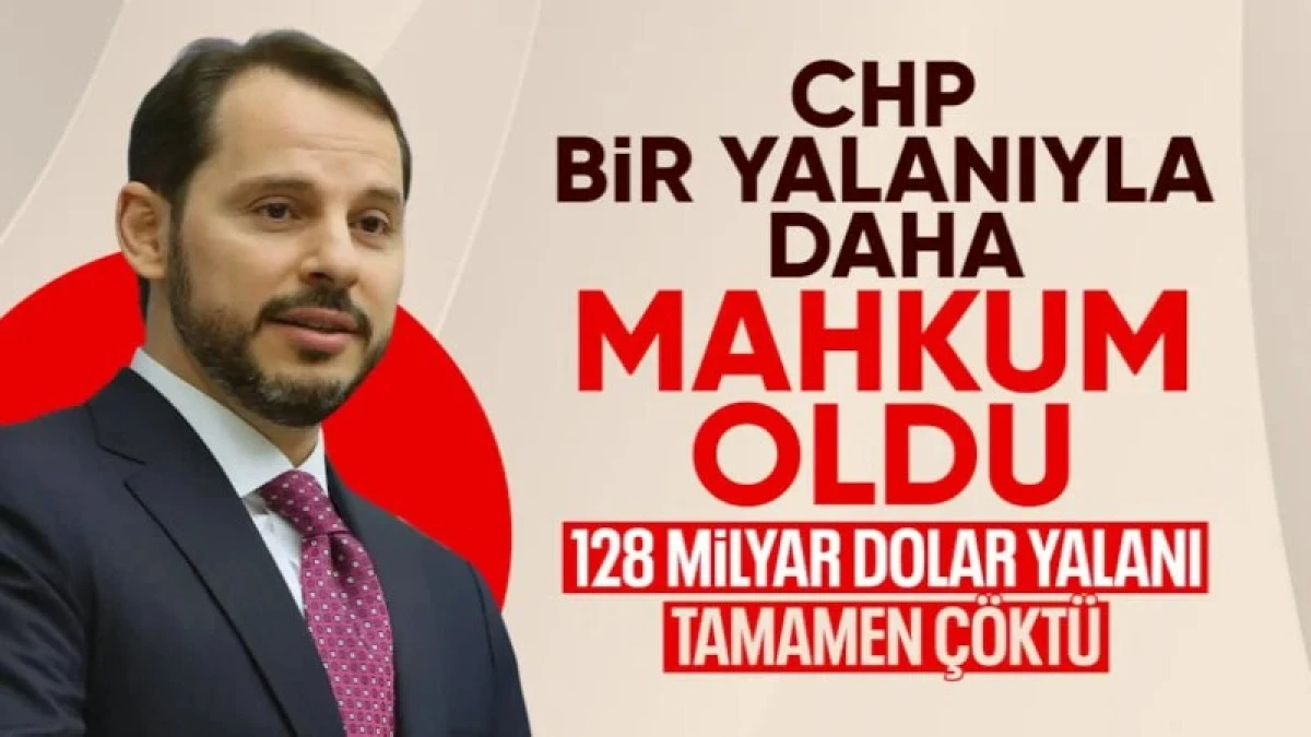  Berat Albayrak'a &ouml;denen tazminat haklı bulundu