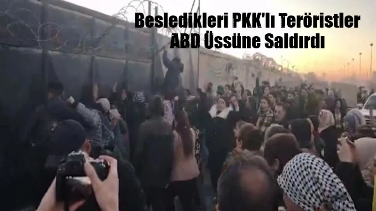  Besledikleri PKK'lı Ter&ouml;ristler ABD &Uuml;ss&uuml;ne Saldırdı