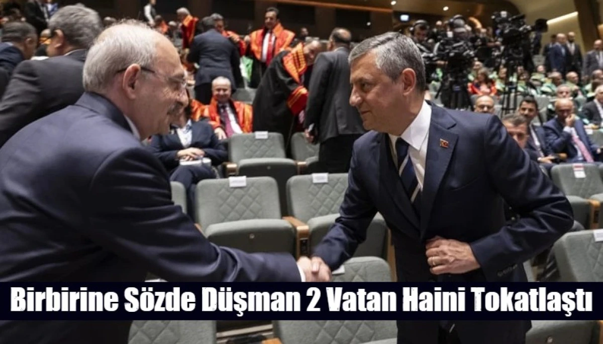Birbirine S&ouml;zde D&uuml;şman 2 Vatan Haini Tokatlaştı