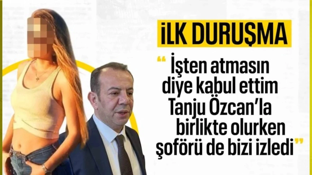 Birlikte olurken şof&ouml;r&uuml; bizi izledi
