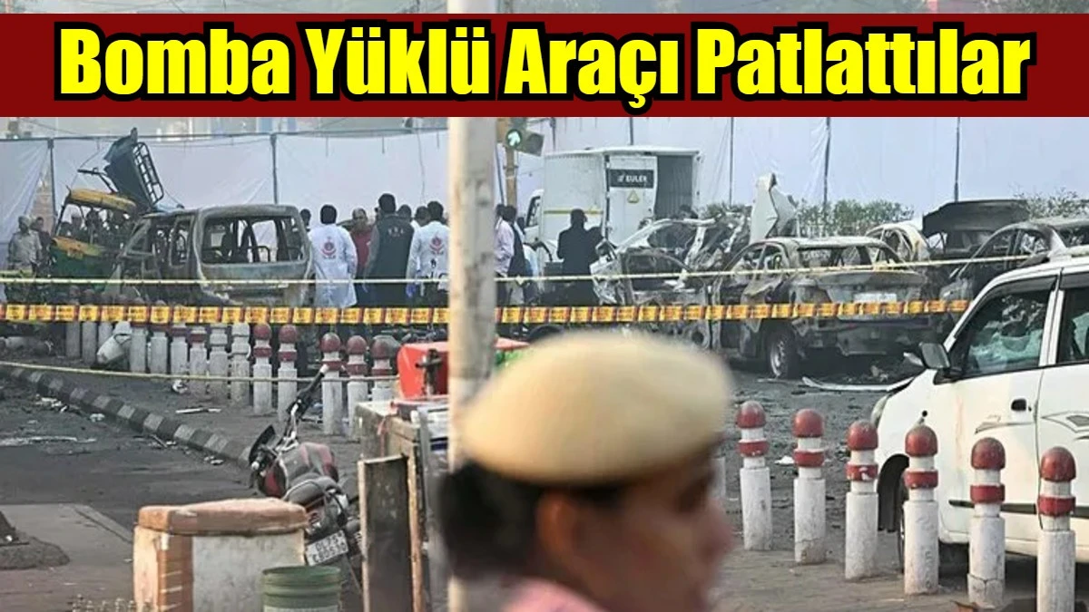 Bomba Yüklü Araçı Patlattılar