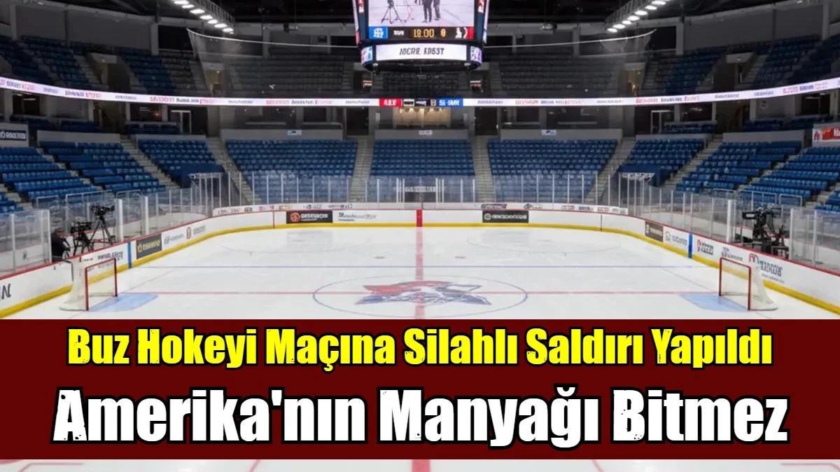 Buz hokeyi ma&ccedil;ına silahlı saldırı: 1 &ouml;l&uuml;, 4 yaralı