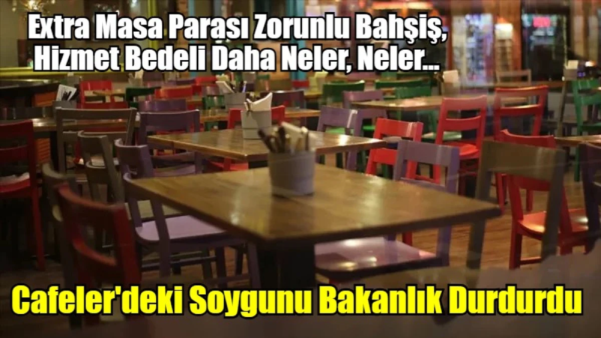 Cafeler'deki Soygunu Bakanlık Durdurdu