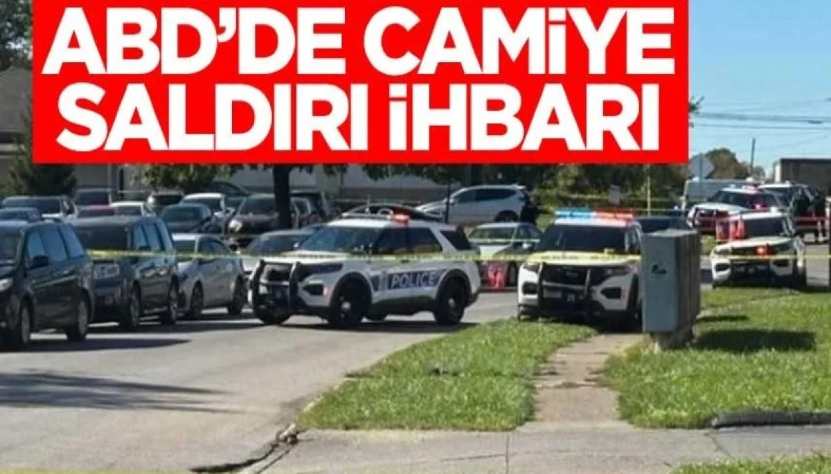 Camiye saldırı ihbarı sonrası ABD'de hareketli saatler!