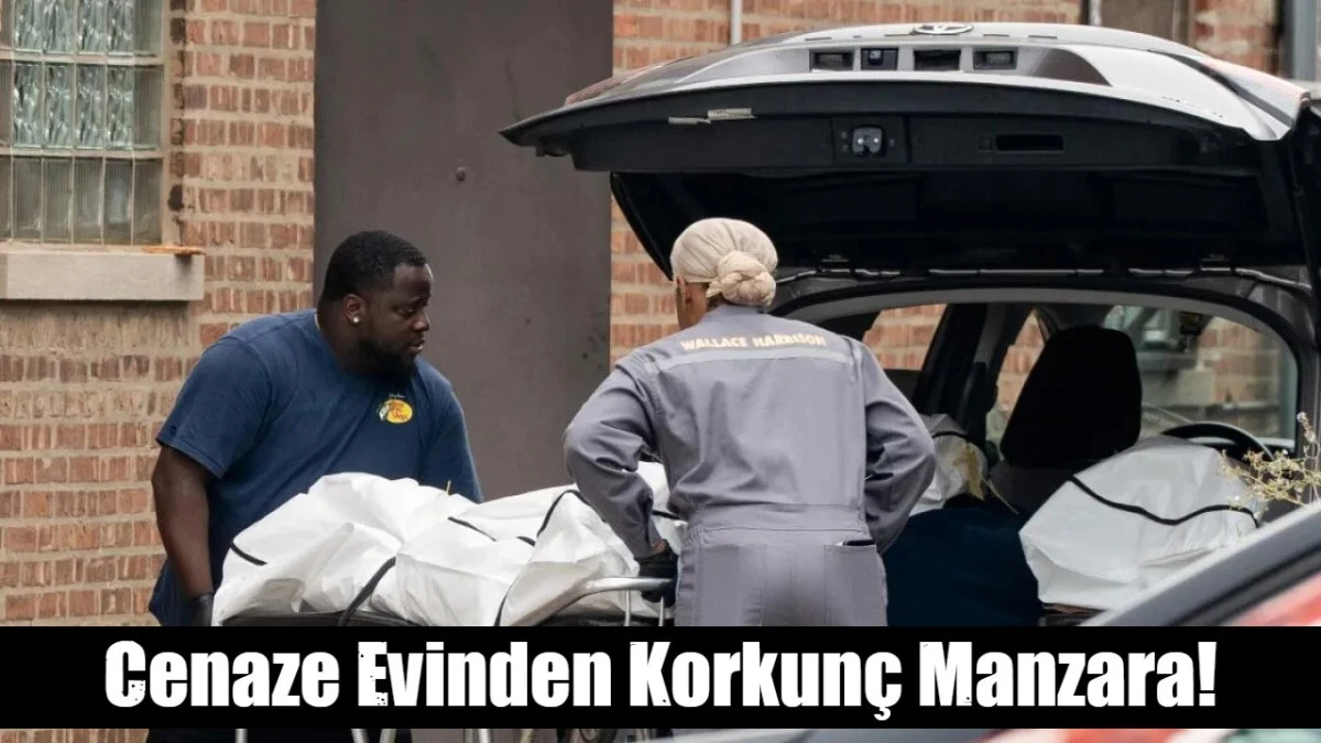 Cenaze Evinden Korkun&ccedil; Manzara!