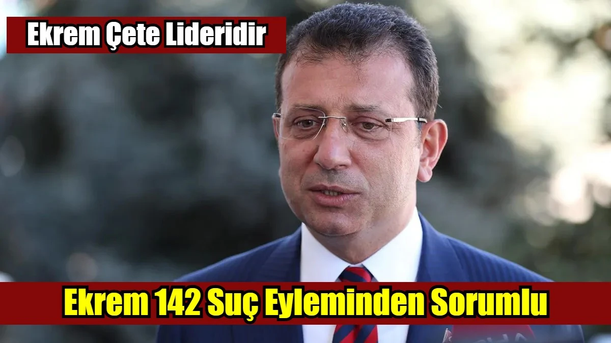 Çete Lideri Ekrem 142 Ayrı Suçtan Yargılanacak..