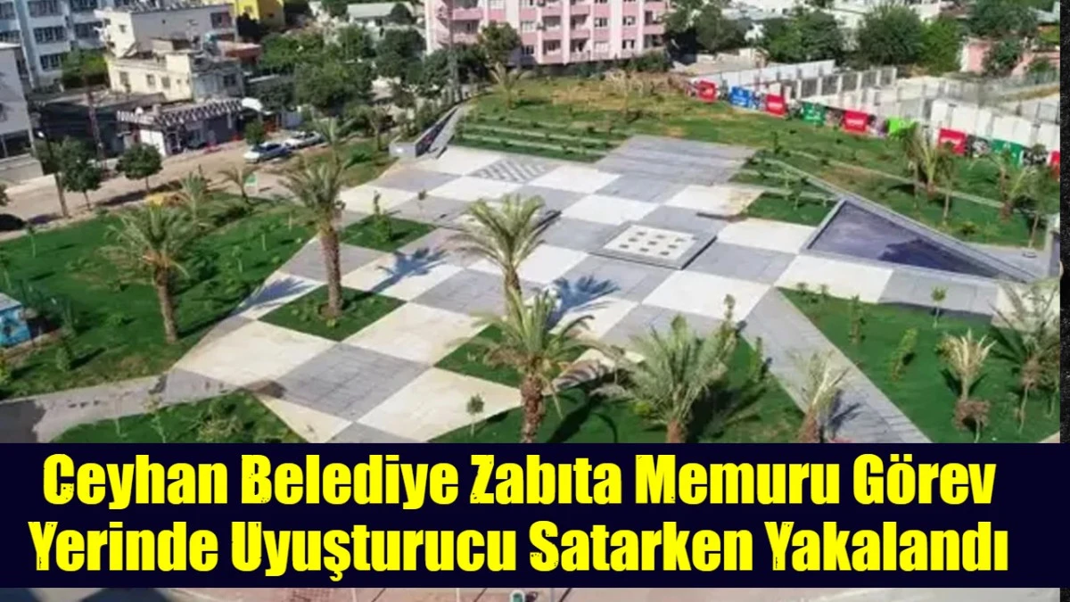 Ceyhan Belediye Zabıta Memuru G&ouml;rev Yerinde Uyuşturucu Satarken Yakalandı