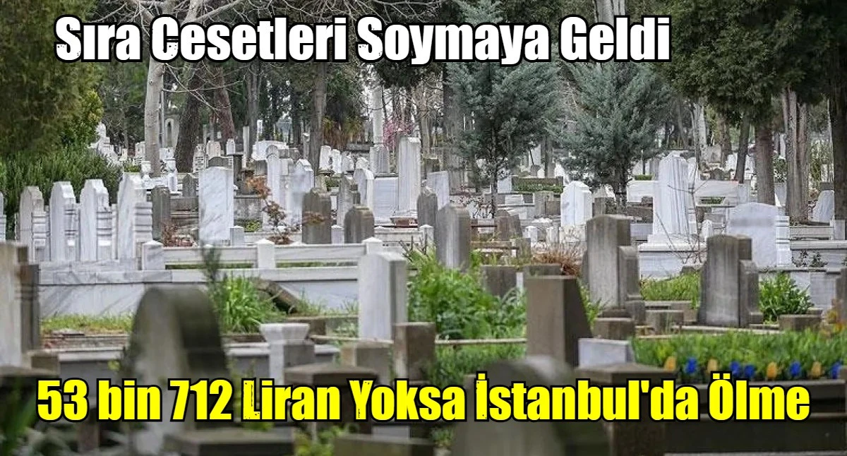 CHP Belediyesi Şimdide Cesetleri Soymaya Başladı