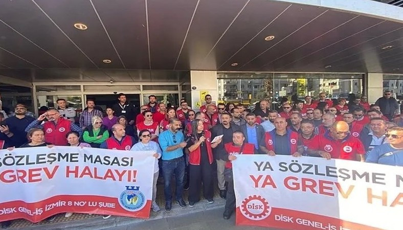 CHP Çeşme Belediyesinde Haklarını Alamayan İşçiler Ayaklandı!