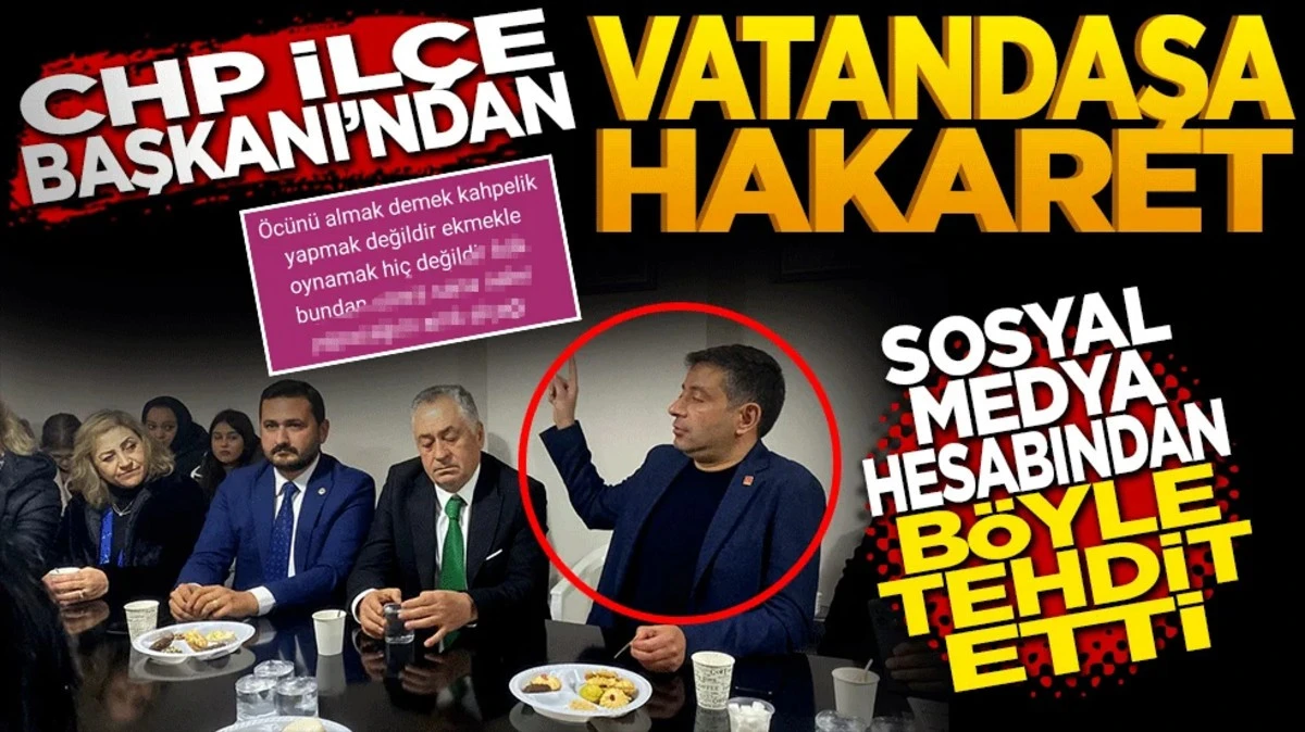 CHP Sultandağı İl&ccedil;e Başkanı&rsquo;ndan vatandaşa hakaret Sosyal medya &uuml;zerinden b&ouml;yle tehdit etti