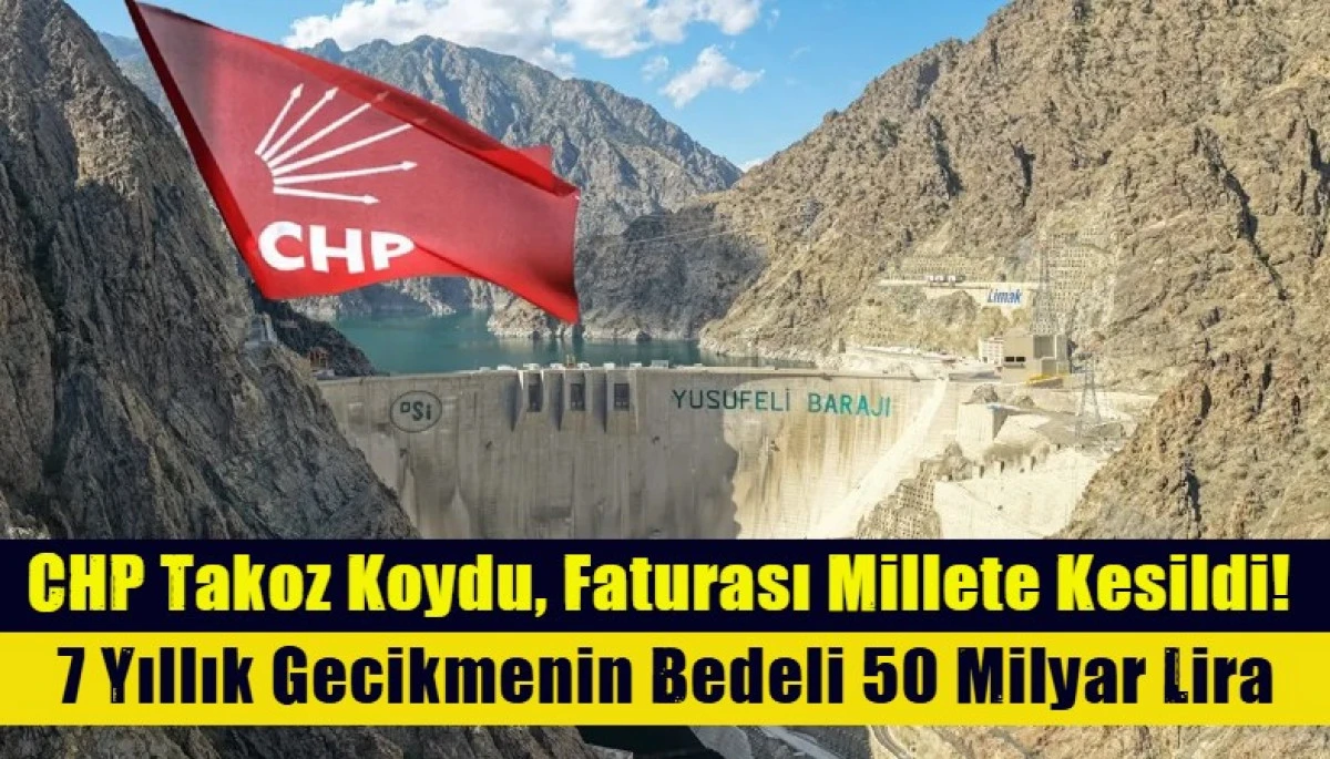 CHP Takoz Koydu, Faturası Millete Kesildi! 