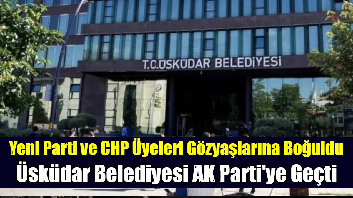 CHP ve Yeni Parti Dolandırcıkları &Ccedil;aldıkları R&uuml;şvet Yedikleri Belediyeleri Tek Tek Kaybediyor
