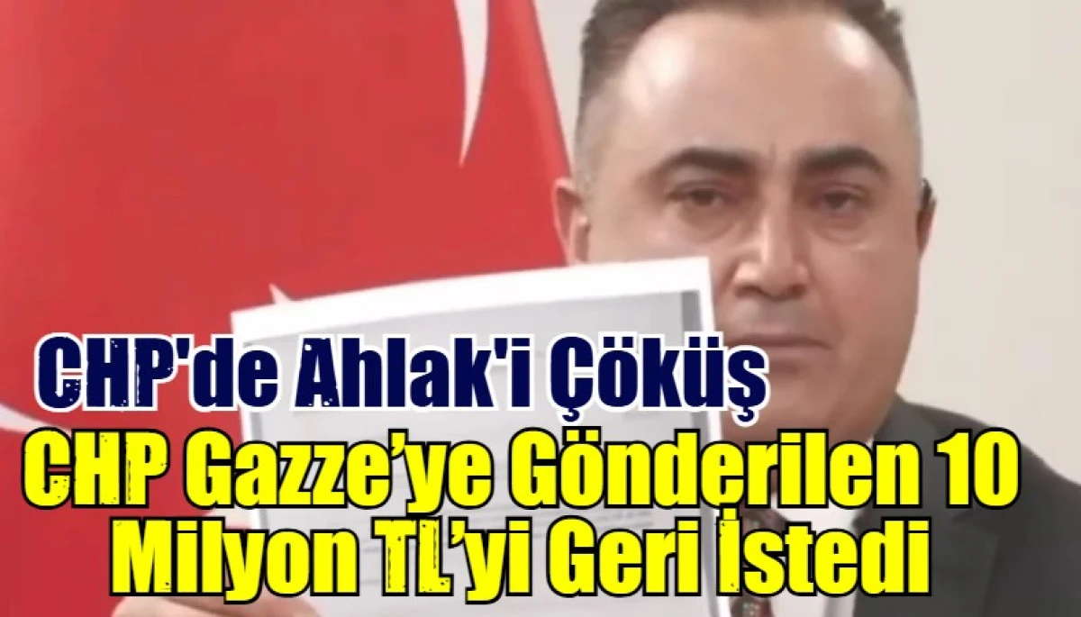 CHP Zihniyeti Çocukların Topladığ Yardımları Geri İstiyor