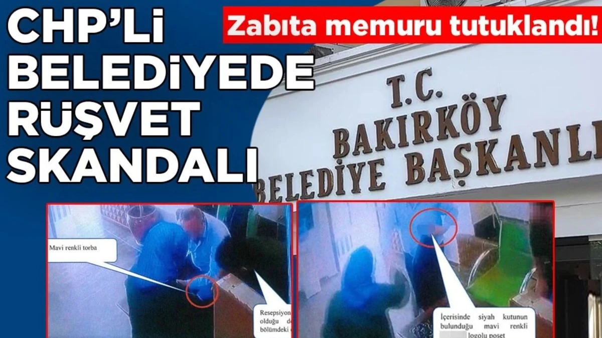 CHP&rsquo;li belediyede r&uuml;şvet skandalı